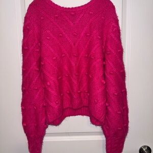 Forever 21 Women's Pink Sweater